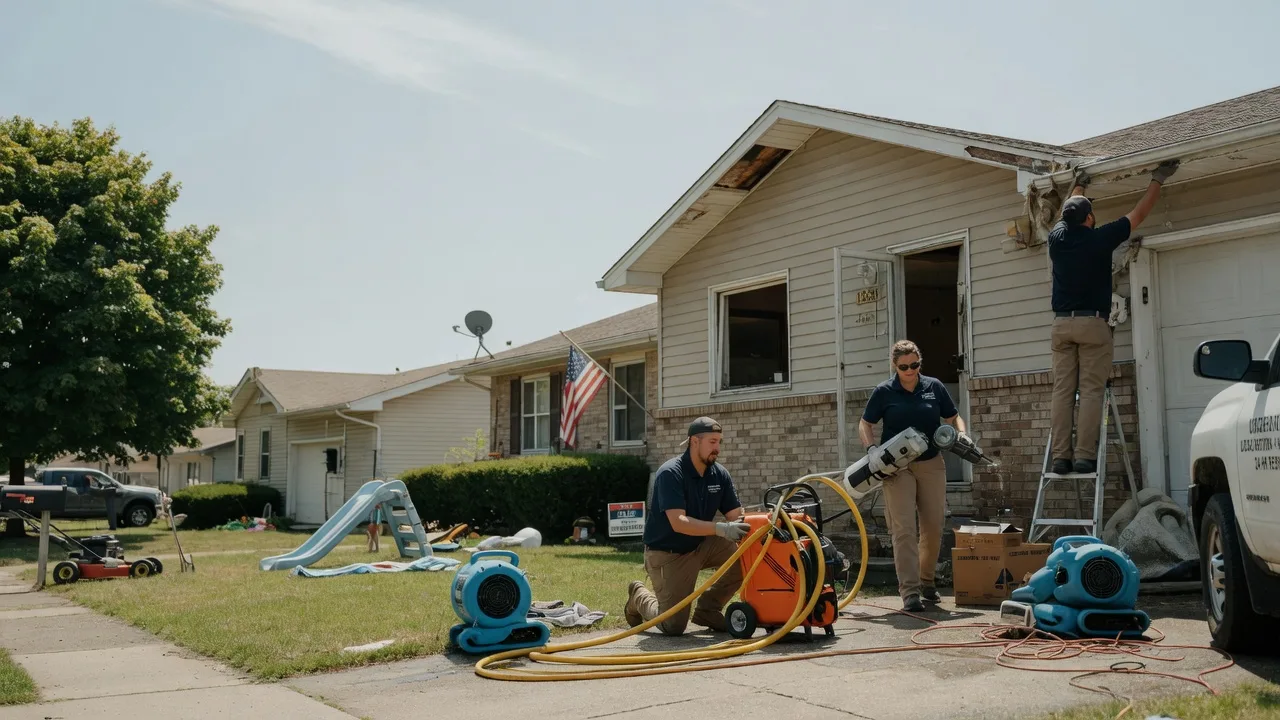Water Damage Restoration in New Salem, IL near me